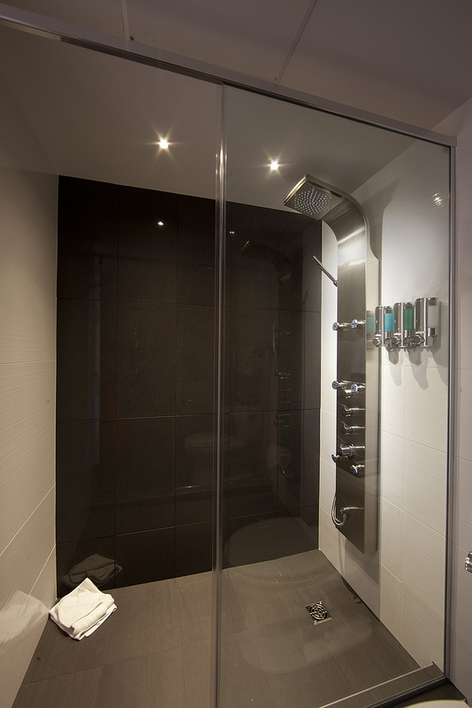 Douche à l'italienne