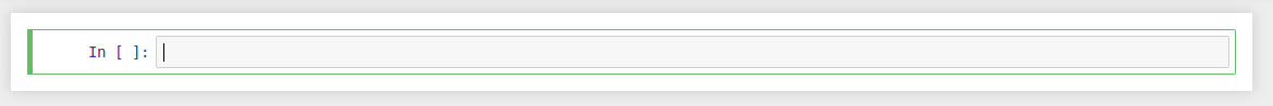 Figure 2. Screenshot of a jupyter notebook cell.